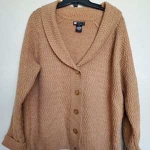 Carole Little lambs wool cardigan